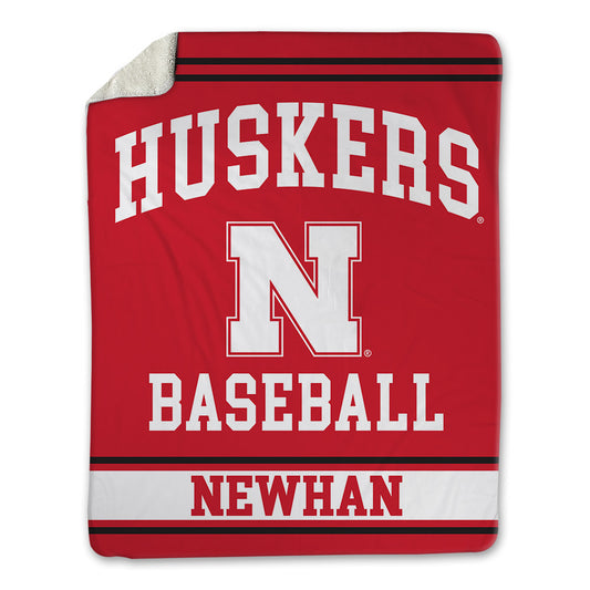 Nebraska - NCAA Baseball : Nico Newhan - Blanket Blanket-0