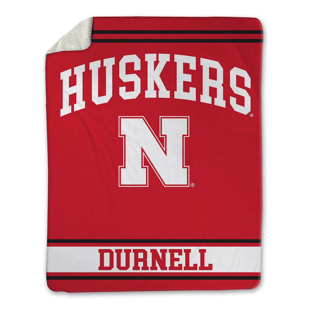 Nebraska - NCAA Softball : Alli Durnell - Blanket-0
