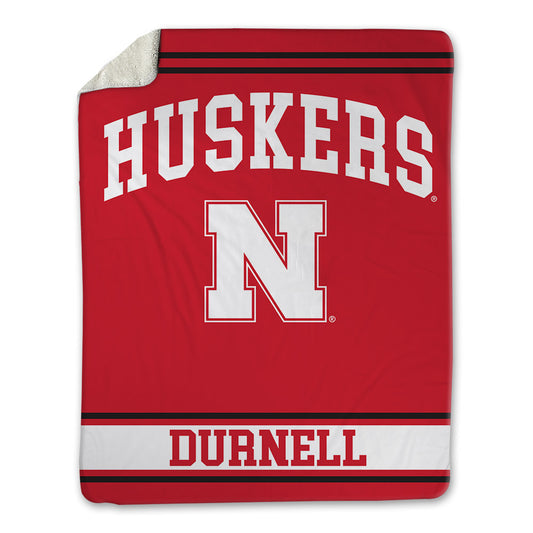 Nebraska - NCAA Softball : Alli Durnell - Blanket-0