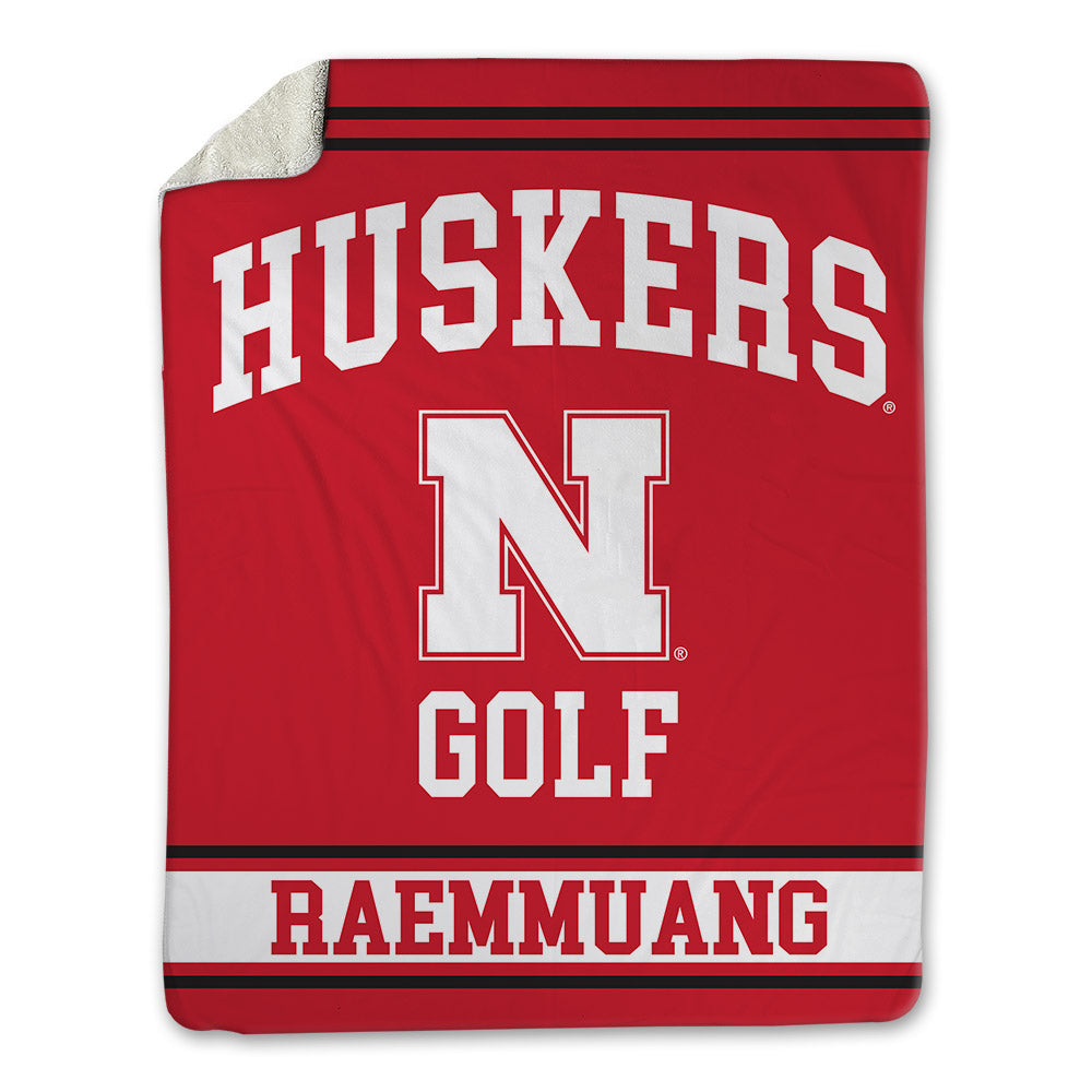 Nebraska - NCAA Women's Golf : Pavitida Raemmuang - Blanket Blanket-0