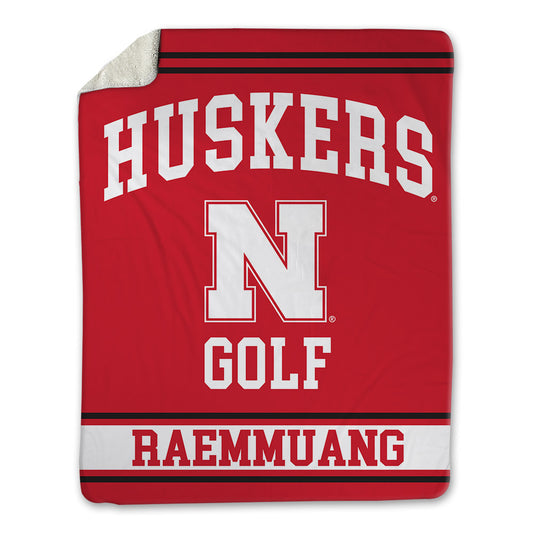 Nebraska - NCAA Women's Golf : Pavitida Raemmuang - Blanket Blanket-0