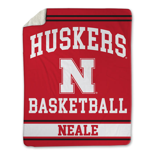 Nebraska - NCAA Women's Basketball : Alanna Neale - Blanket Blanket-0
