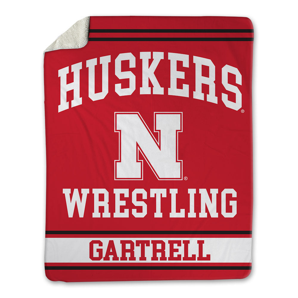 Nebraska - NCAA Wrestling : Dez Gartrell - Blanket Blanket-0