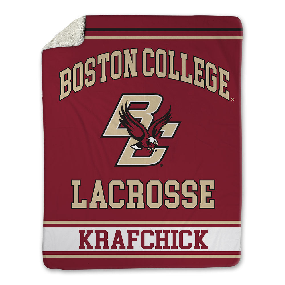 Boston College - NCAA Women's Lacrosse : Jordyn Krafchick - Blanket-0