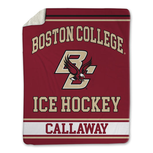 Boston College - NCAA Women's Ice Hockey : Bailey Callaway - Blanket-0