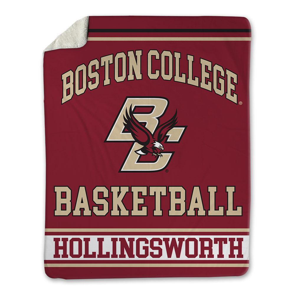 Boston College - NCAA Women's Basketball : Megan Hollingsworth - Blanket-0