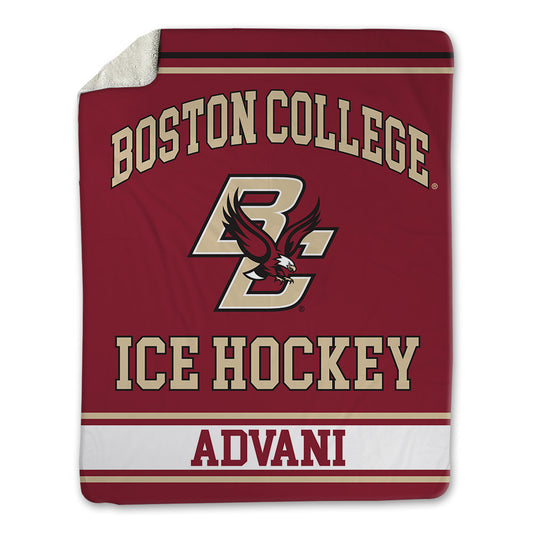 Boston College - NCAA Women's Ice Hockey : Mila Advani - Blanket-0