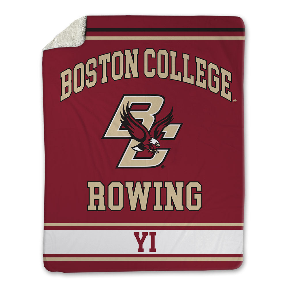 Boston College - NCAA Women's Rowing : Grace Yi - Blanket-0