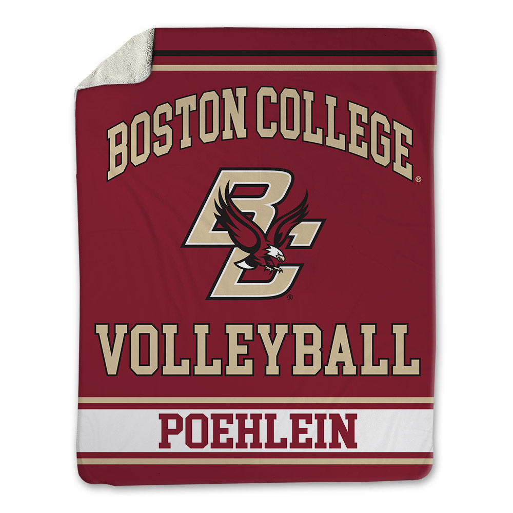 Boston College - NCAA Women's Volleyball : Isabelle Poehlein - Blanket-0