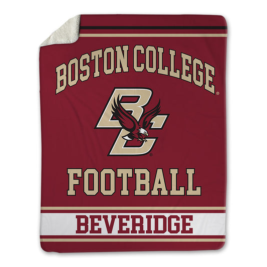 Boston College - NCAA Football : Callen Beveridge - Blanket-0