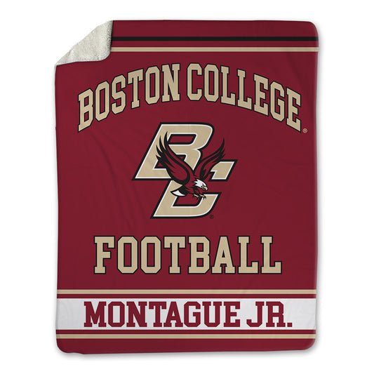 Boston College - NCAA Football : Johnathan Montague Jr. - Blanket-0