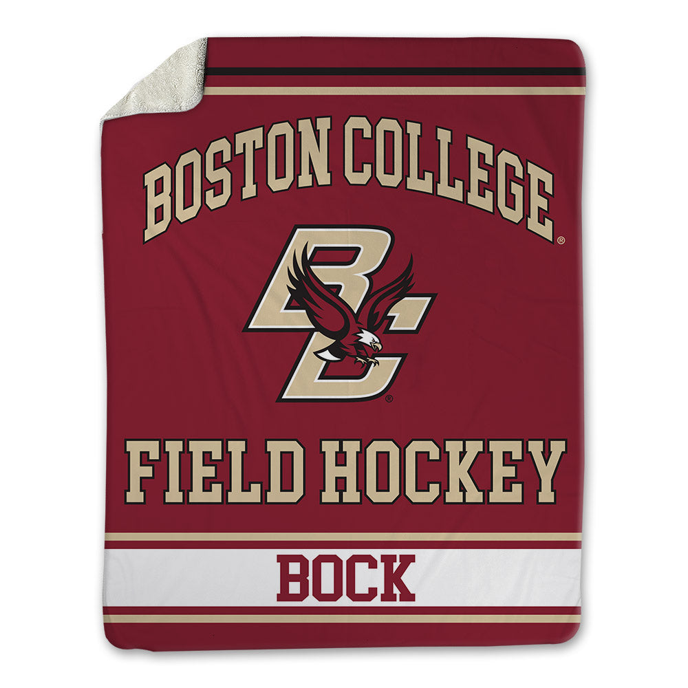 Boston College - NCAA Women's Field Hockey : Kate Bock - Blanket-0