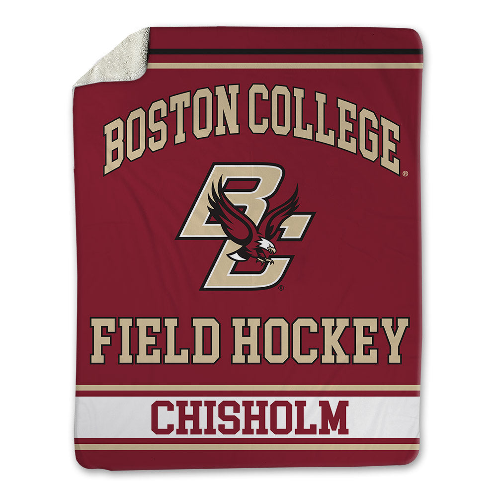 Boston College - NCAA Women's Field Hockey : Caroline Chisholm - Blanket-0
