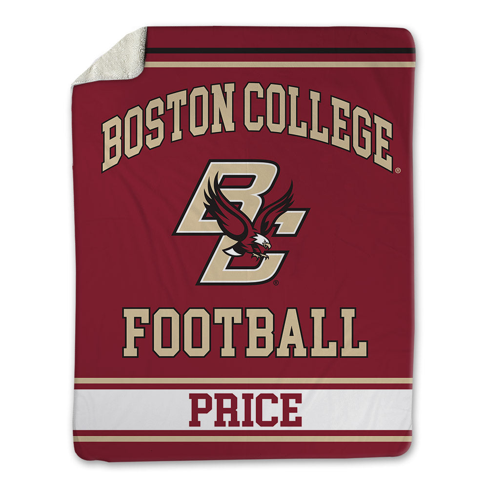 Boston College - NCAA Football : Kp Price - Blanket-0