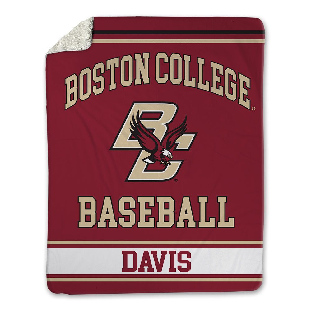 Boston College - NCAA Baseball : Champ Davis - Blanket-0