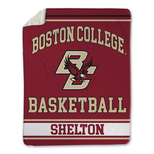 Boston College - NCAA Men's Basketball : Ernest Shelton - Blanket-0