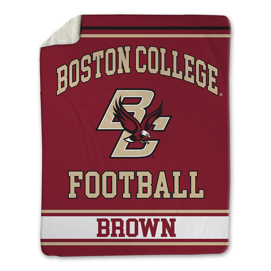 Boston College - NCAA Football : Kelvin Brown - Blanket-0