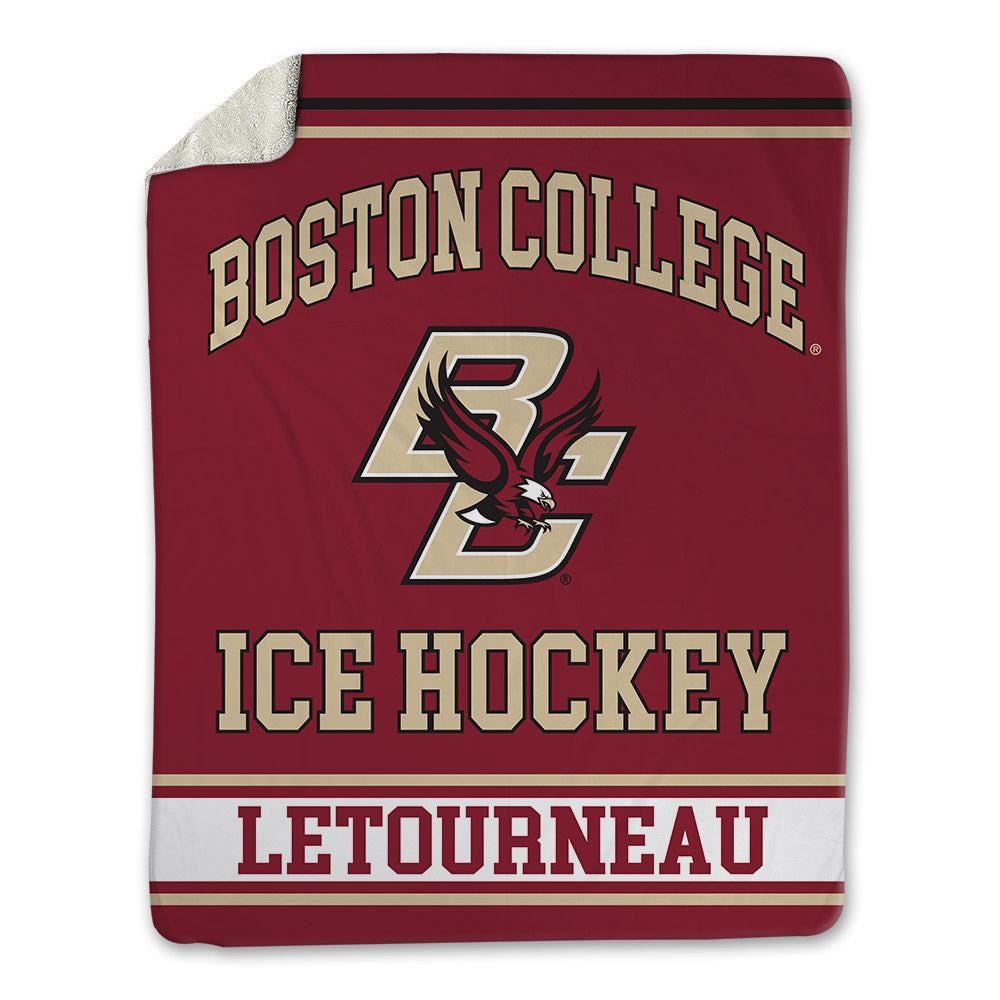 Boston College - NCAA Men's Ice Hockey : Dean Letourneau - Blanket-0