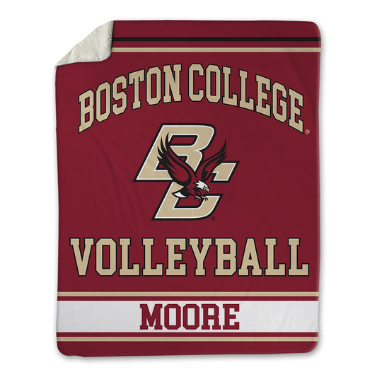 Boston College - NCAA Women's Volleyball : Aubrey Moore - Blanket-0