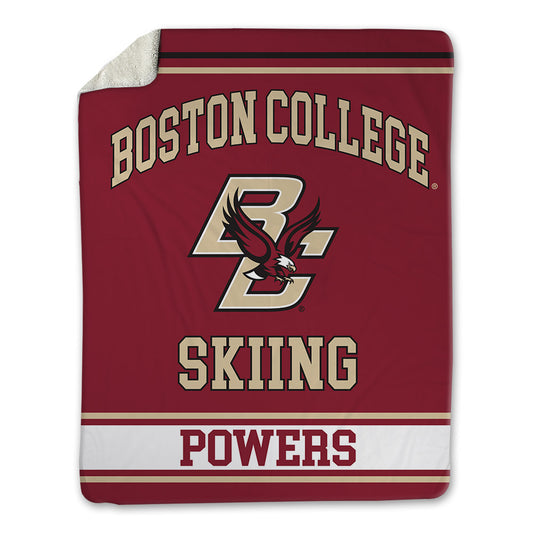 Boston College - NCAA Skiing : Emma Powers - Blanket-0