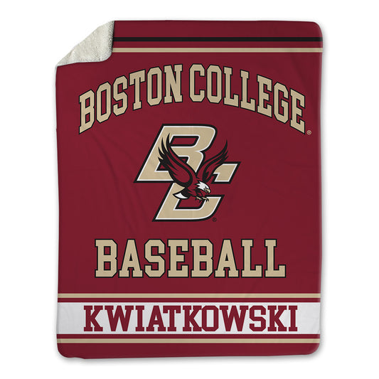 Boston College - NCAA Baseball : John Kwiatkowski - Blanket-0