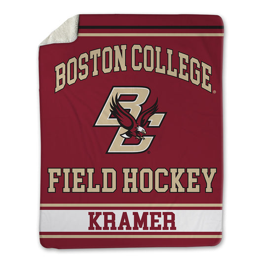 Boston College - NCAA Women's Field Hockey : Charlotte Kramer - Blanket-0
