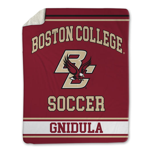 Boston College - NCAA Women's Soccer : Anie Gnidula - Blanket-0