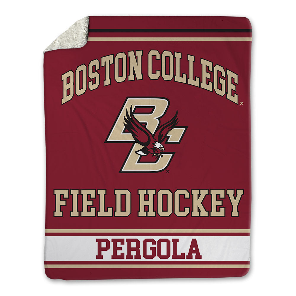 Boston College - NCAA Women's Field Hockey : Lilly Pergola - Blanket-0
