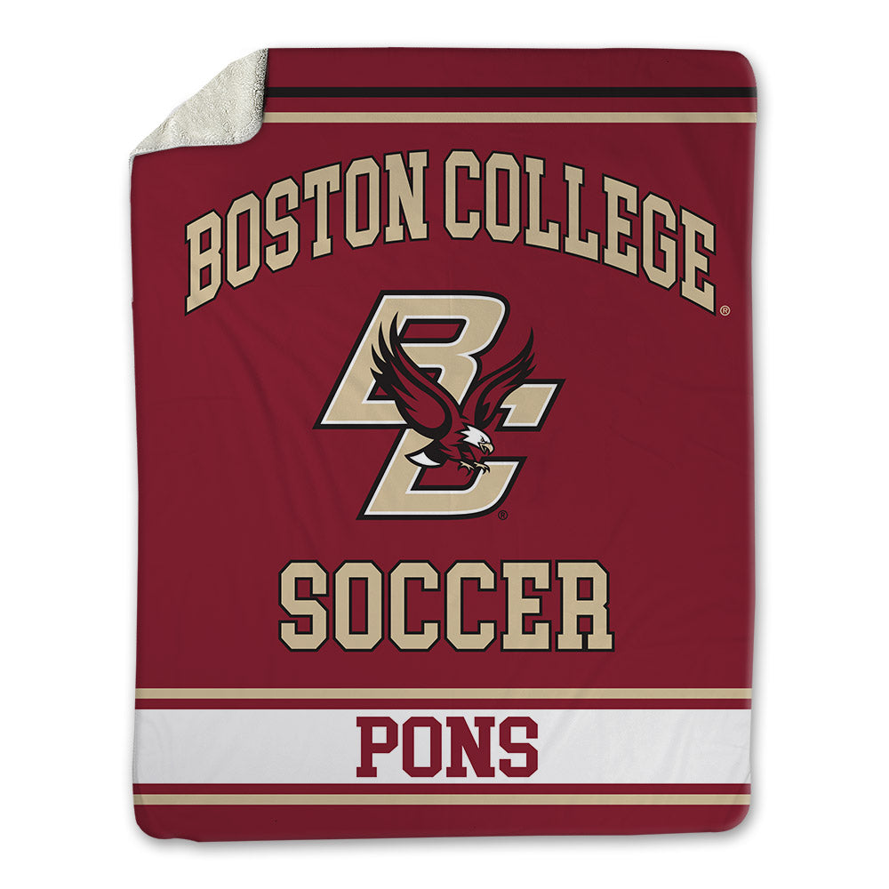 Boston College - NCAA Men's Soccer : Charles Pons - Blanket-0