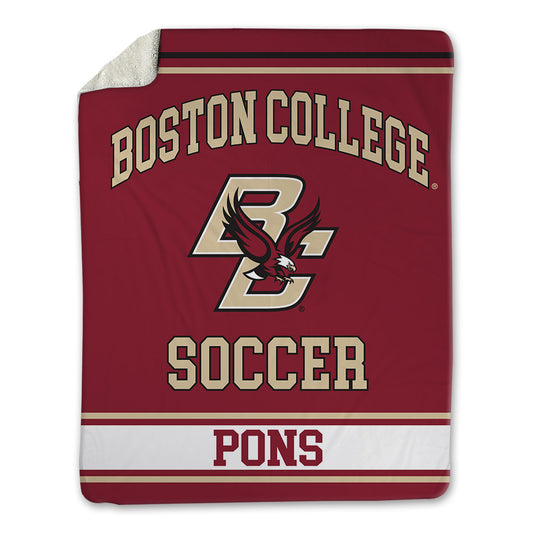 Boston College - NCAA Men's Soccer : Charles Pons - Blanket-0