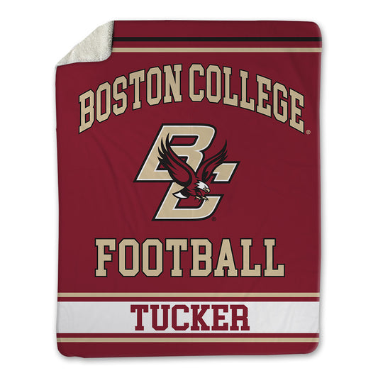 Boston College - NCAA Football : Max Tucker - Blanket-0