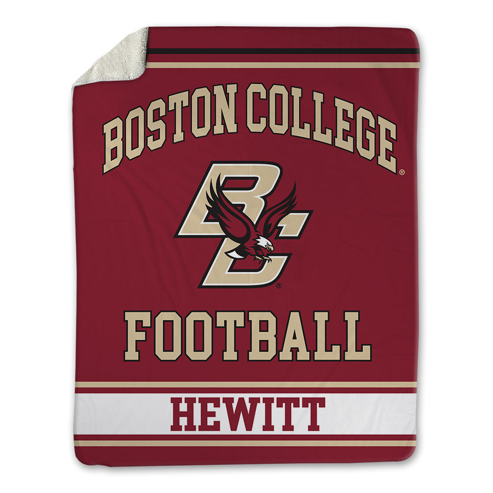 Boston College - NCAA Football : Jon Hewitt - Blanket-0