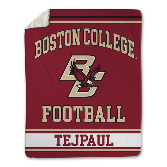 Boston College - NCAA Football : Max Tejpaul - Blanket-0