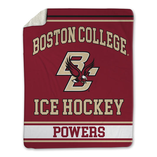 Boston College - NCAA Women's Ice Hockey : Sarah Powers - Blanket-0