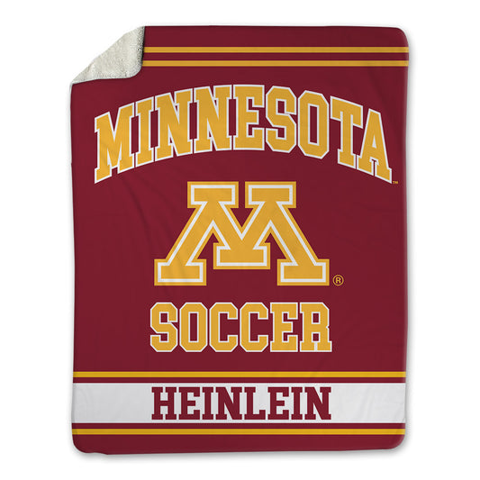 Minnesota - NCAA Women's Soccer : Hannah Heinlein - Blanket-0