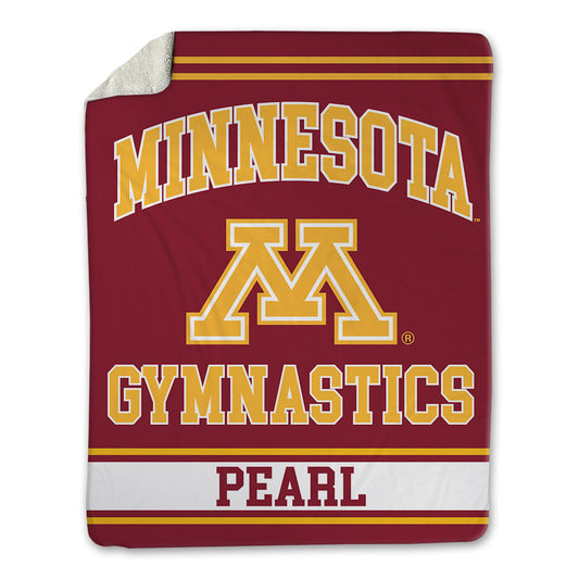 Minnesota - NCAA Women's Gymnastics : Lauren Pearl - Blanket-0
