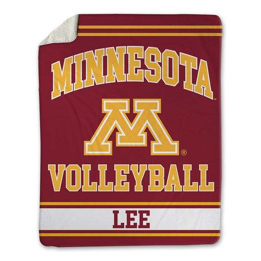 Minnesota - NCAA Women's Volleyball : Georgia Lee - Blanket-0