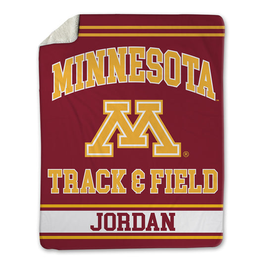 Minnesota - NCAA Women's Track & Field : Vanessa Jordan - Blanket-0