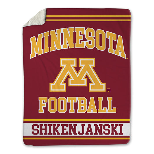 Minnesota - NCAA Football : Max Shikenjanski - Blanket-0