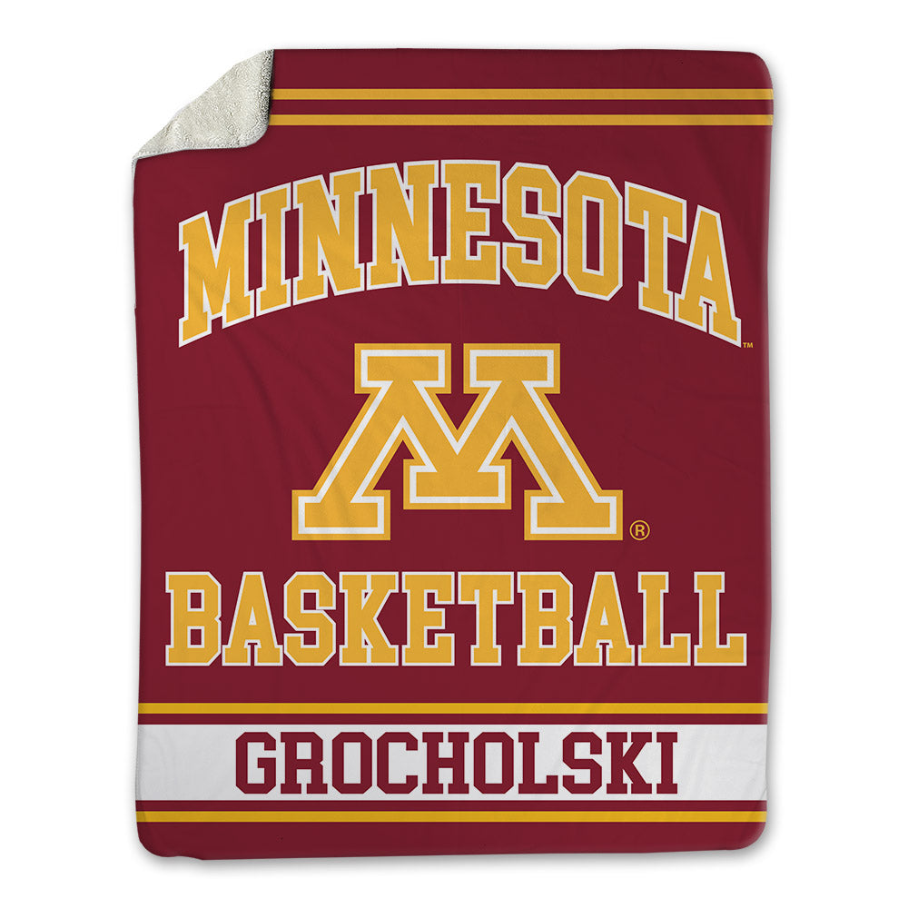 Minnesota - NCAA Women's Basketball : Grace Grocholski - Blanket-0