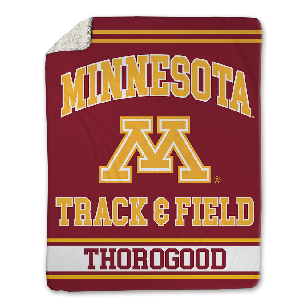 Minnesota - NCAA Men's Track & Field : Trei Thorogood - Blanket-0