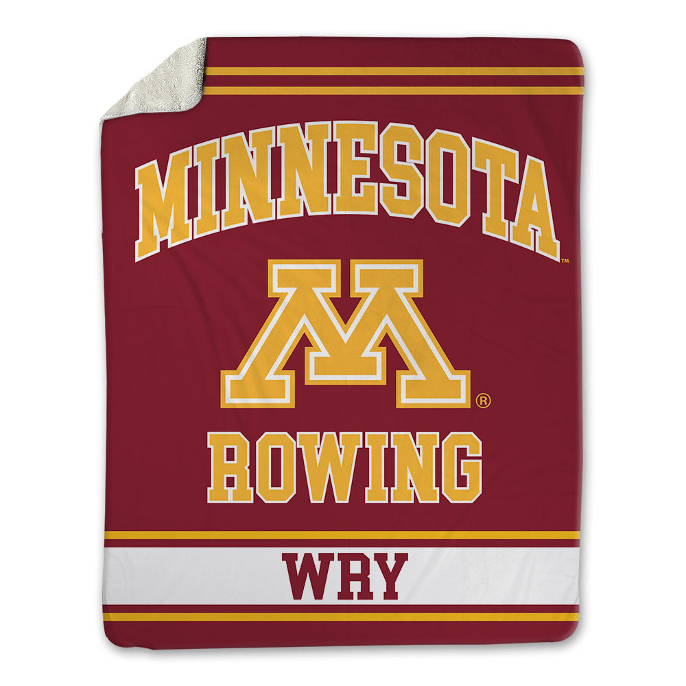 Minnesota - NCAA Women's Rowing : Peyton Wry - Blanket-0