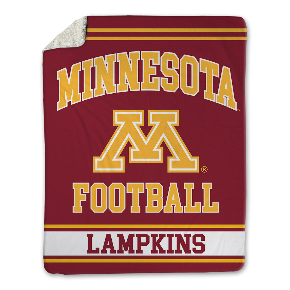 Minnesota - NCAA Football : Jordan Lampkins - Blanket-0