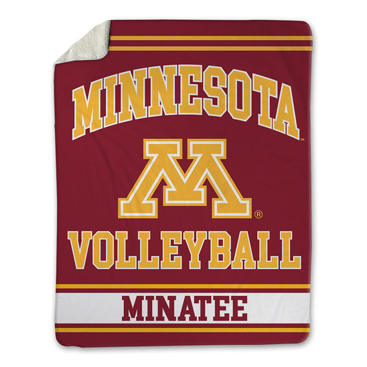 Minnesota - NCAA Women's Volleyball : Calissa Minatee - Blanket-0