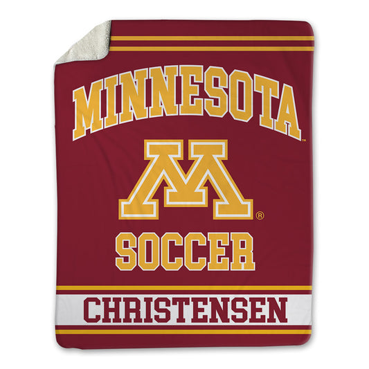 Minnesota - NCAA Women's Soccer : Hailee Christensen - Blanket-0