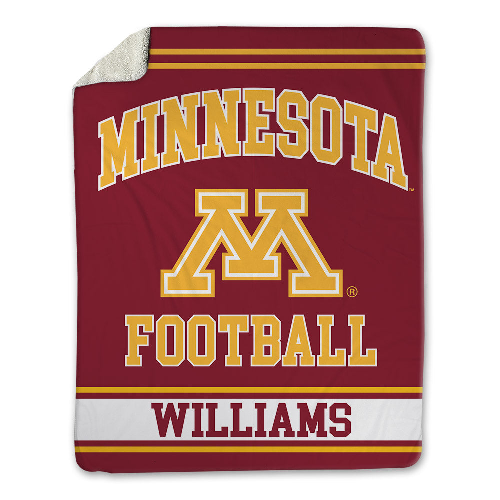 Minnesota - NCAA Football : Jerome Williams - Blanket-0