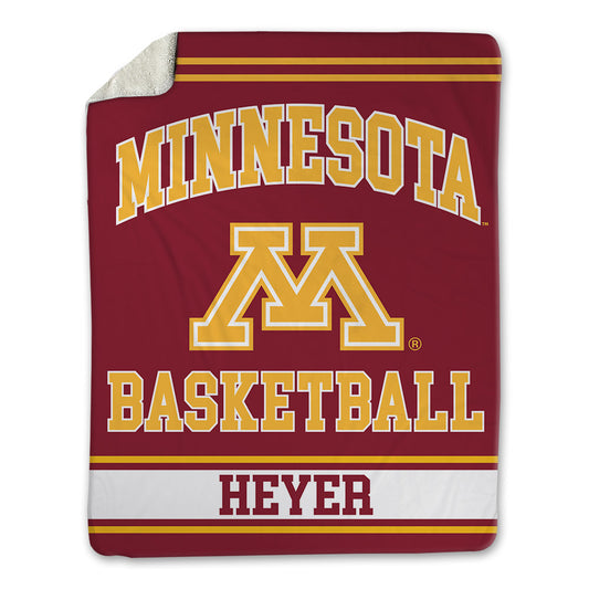 Minnesota - NCAA Women's Basketball : Mallory Heyer - Blanket-0