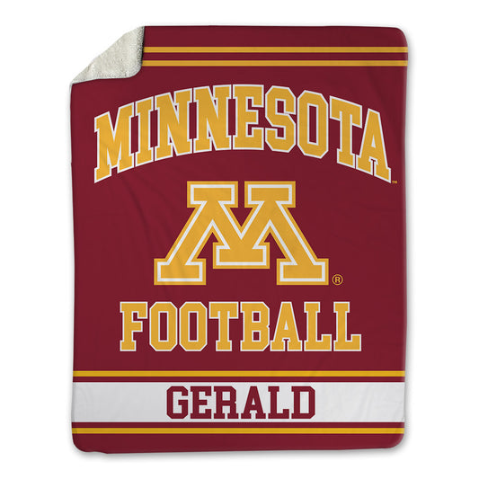 Minnesota - NCAA Football : Mike Gerald - Blanket-0