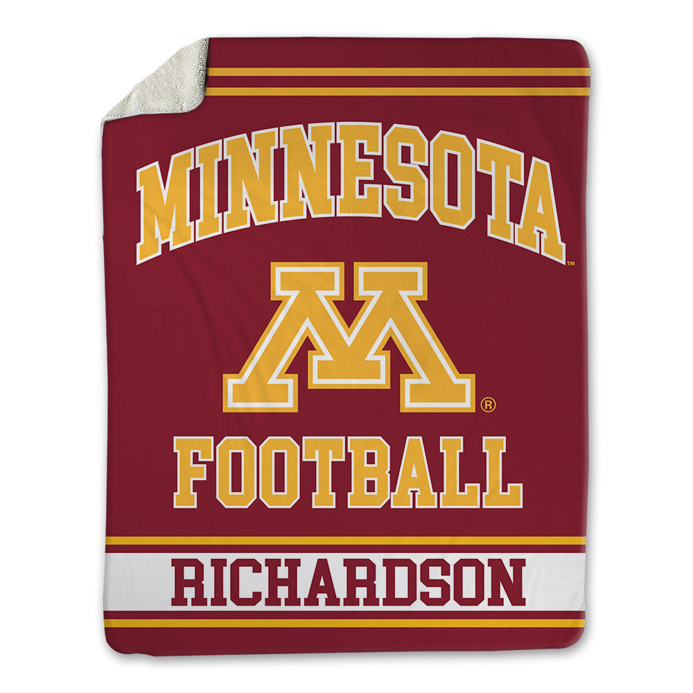 Minnesota - NCAA Football : Trason Richardson - Blanket-0