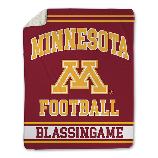 Minnesota - NCAA Football : Rico Blassingame - Blanket-0